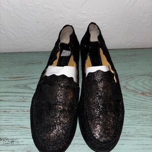 Vaneli Black Loafers for Women